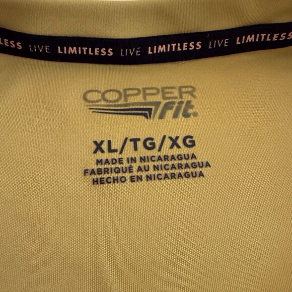 Copper Fit Gold Short Sleeve Graphic T Shirt Limitless Gold Mustard Size‎ XL - Picture 8 of 11